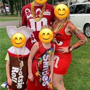 “Candy Wrappers” Halloween Family Costume